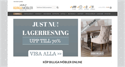 Desktop Screenshot of kungsmobler.se